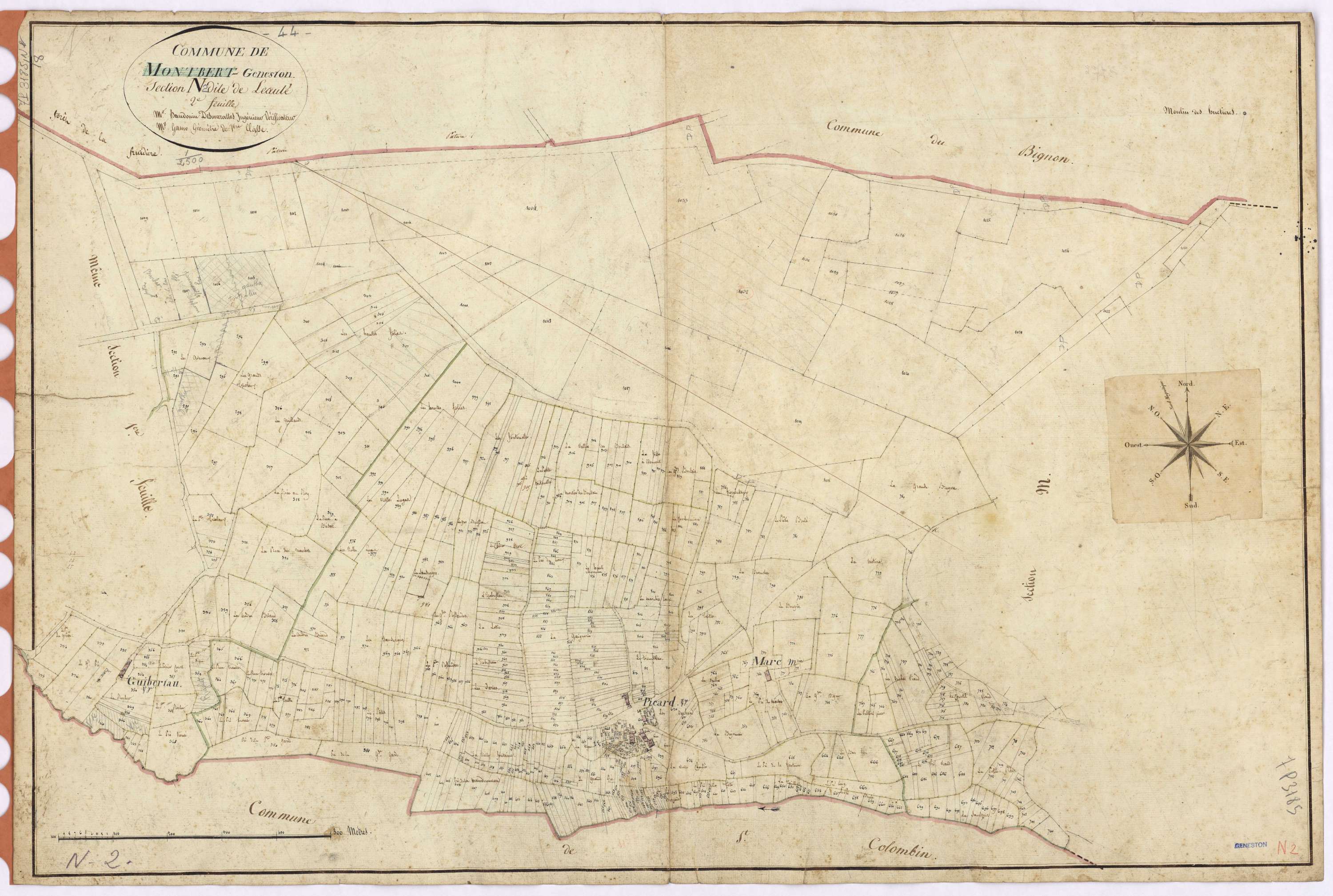 Geneston - Section N2 Léauté (section de)