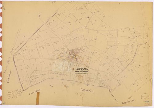 Geneston - Section N1 (développement) Léauté (section de) ; 1-237 ; développement du village des Buzinières