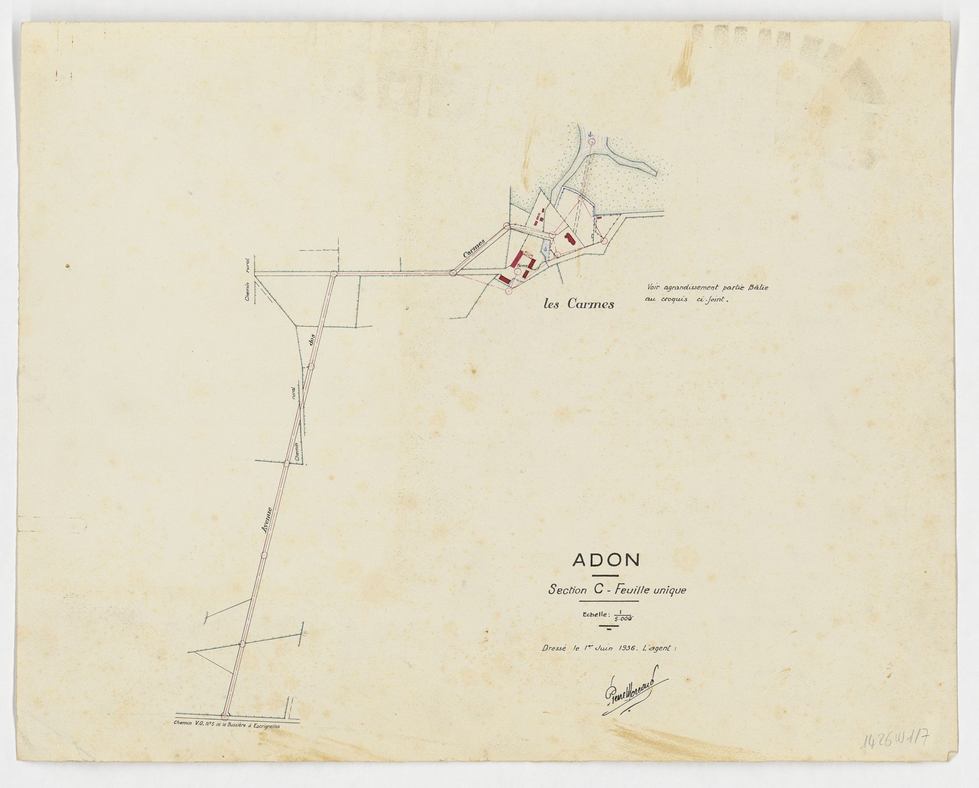 Adon - Sections