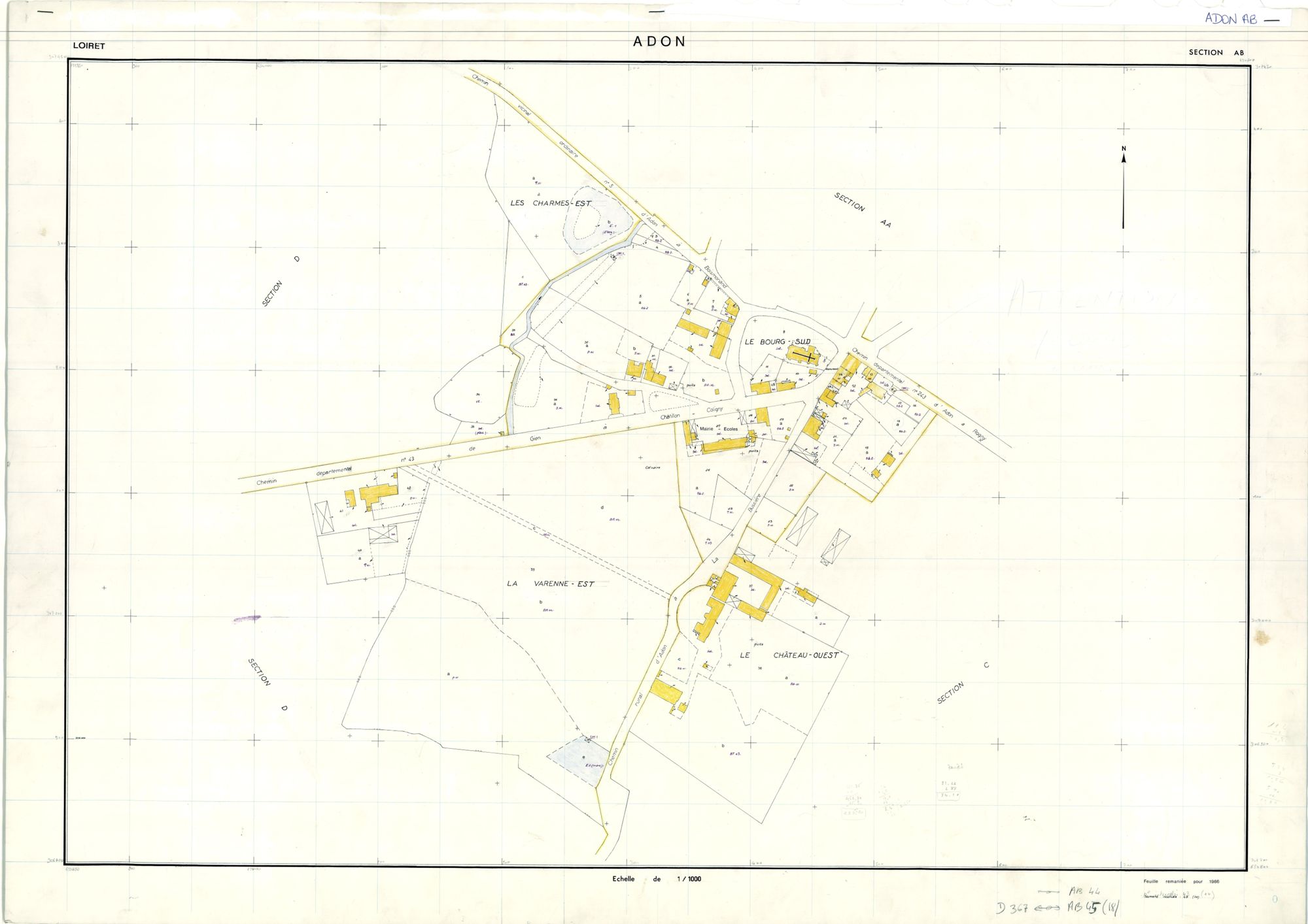 Adon - Sections