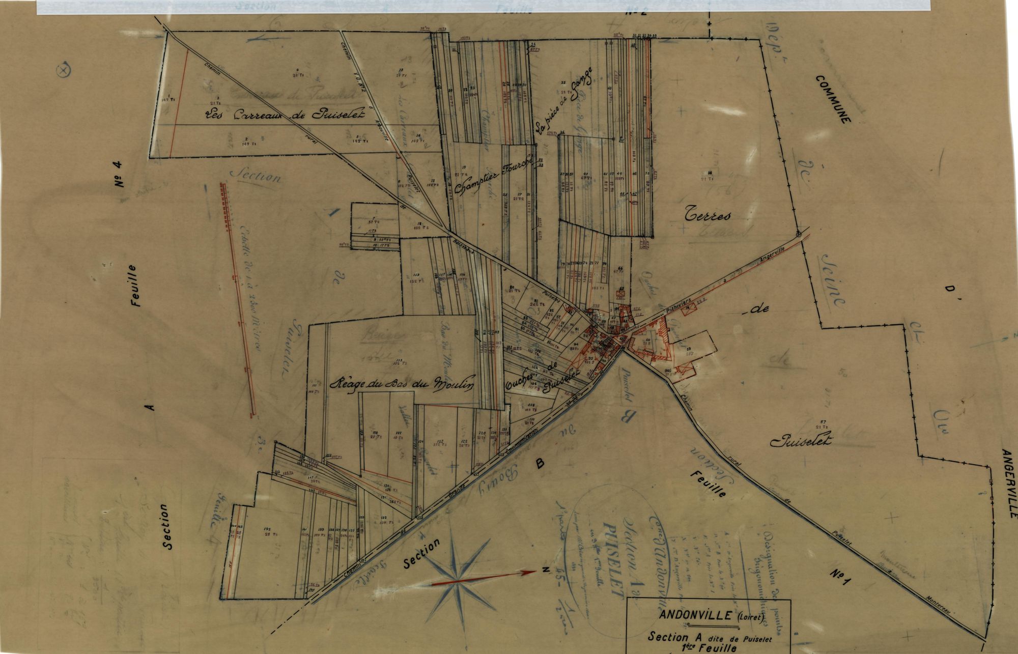 Andonville - Sections