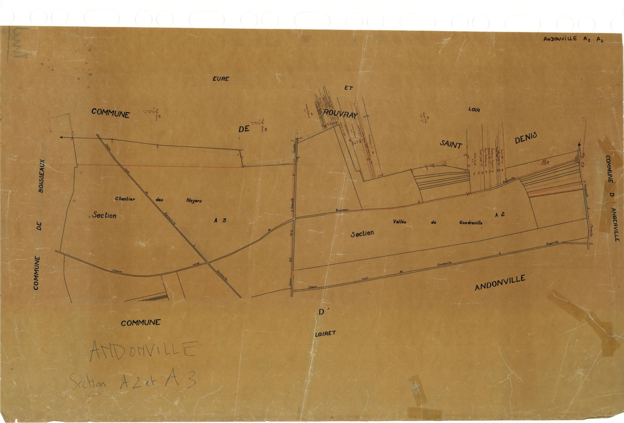 Andonville - Sections