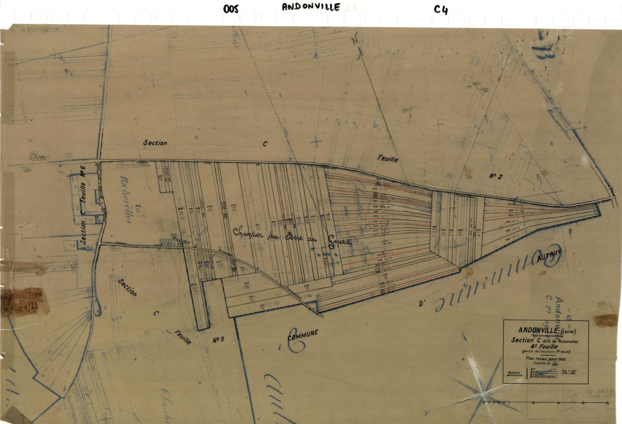 Andonville - Sections