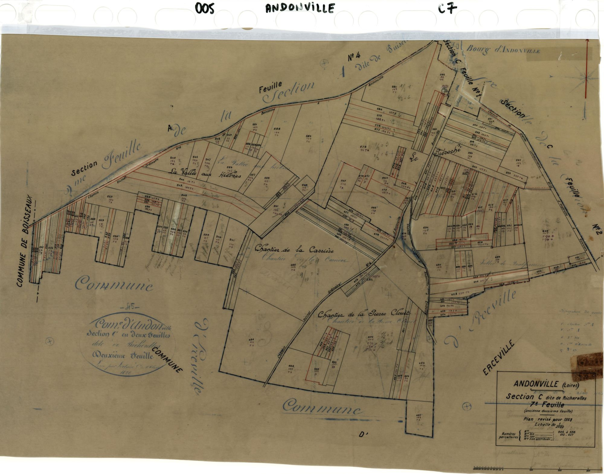 Andonville - Sections
