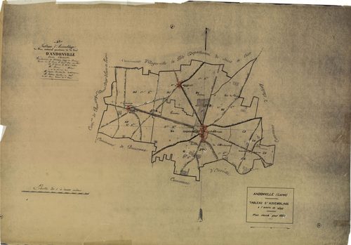 Andonville - Tableau d'assemblage