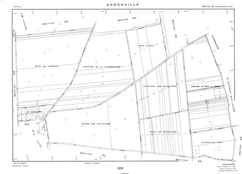 Andonville - Sections