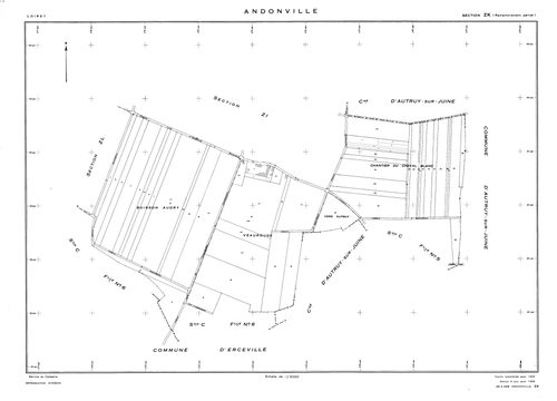 Andonville - Sections