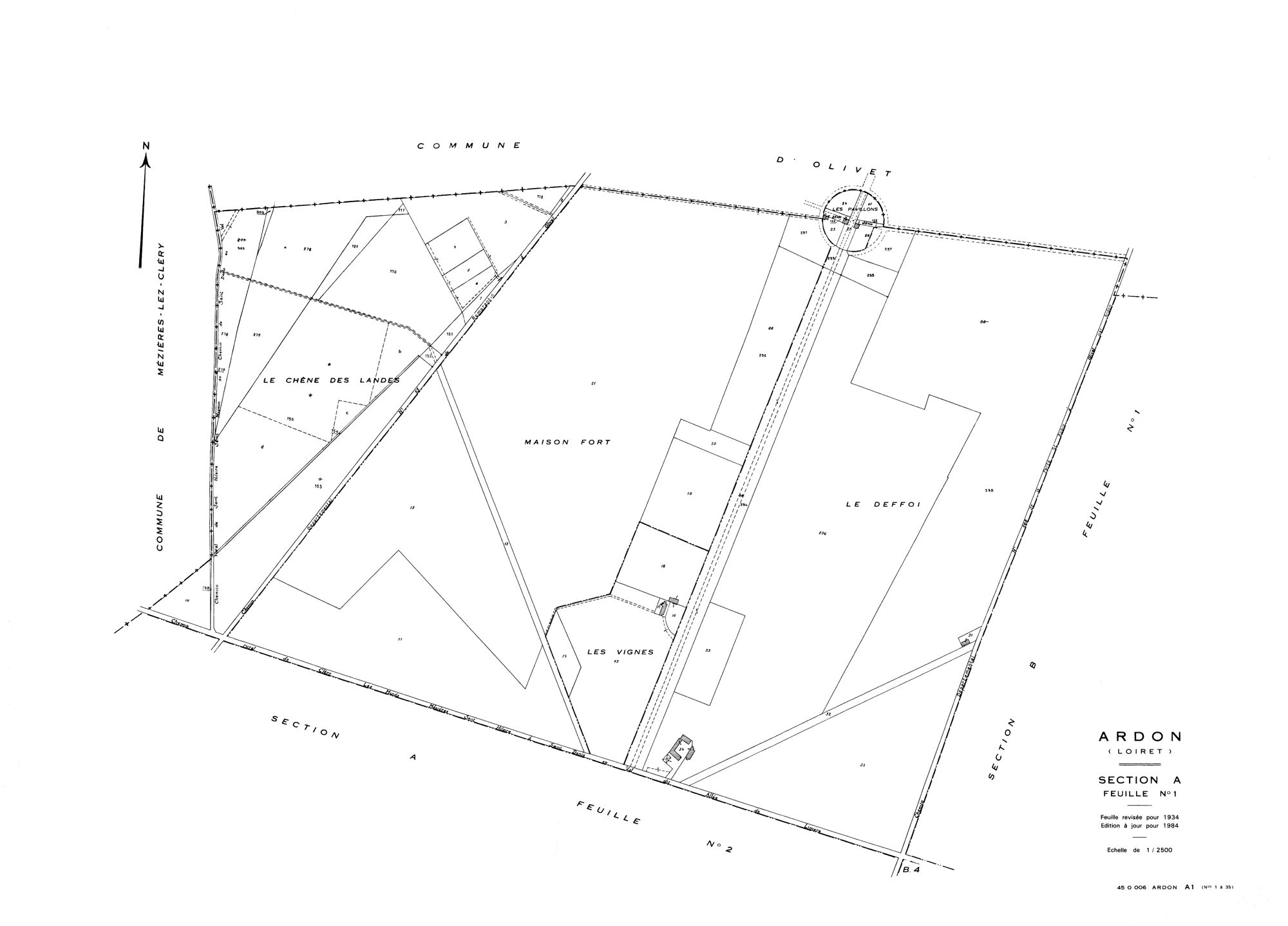 Ardon - Sections