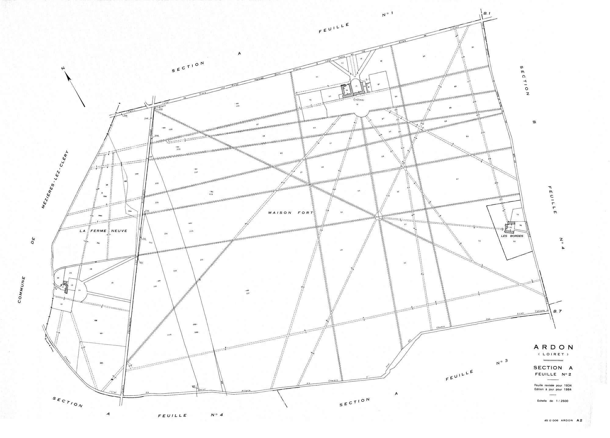 Ardon - Sections
