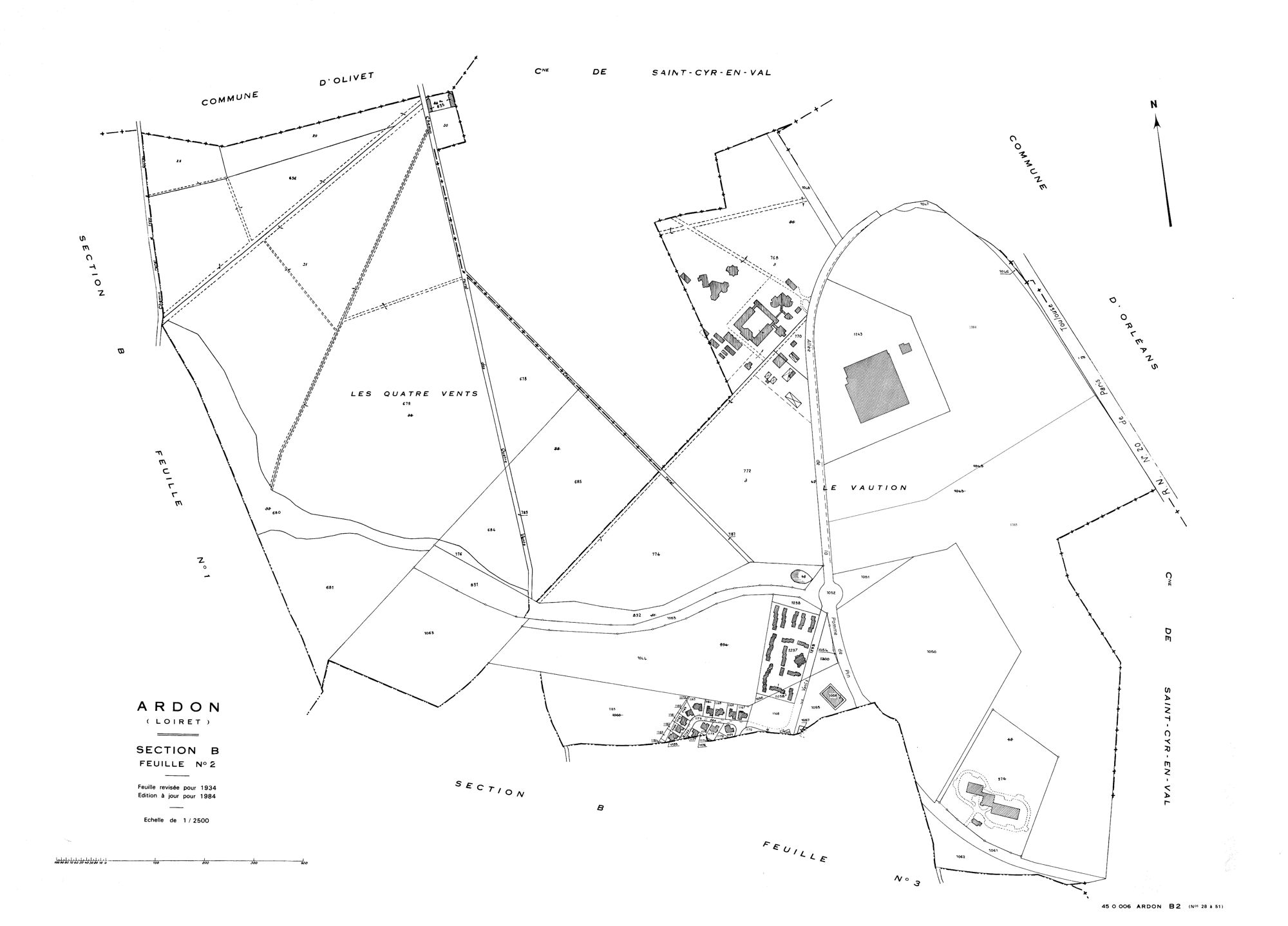 Ardon - Sections
