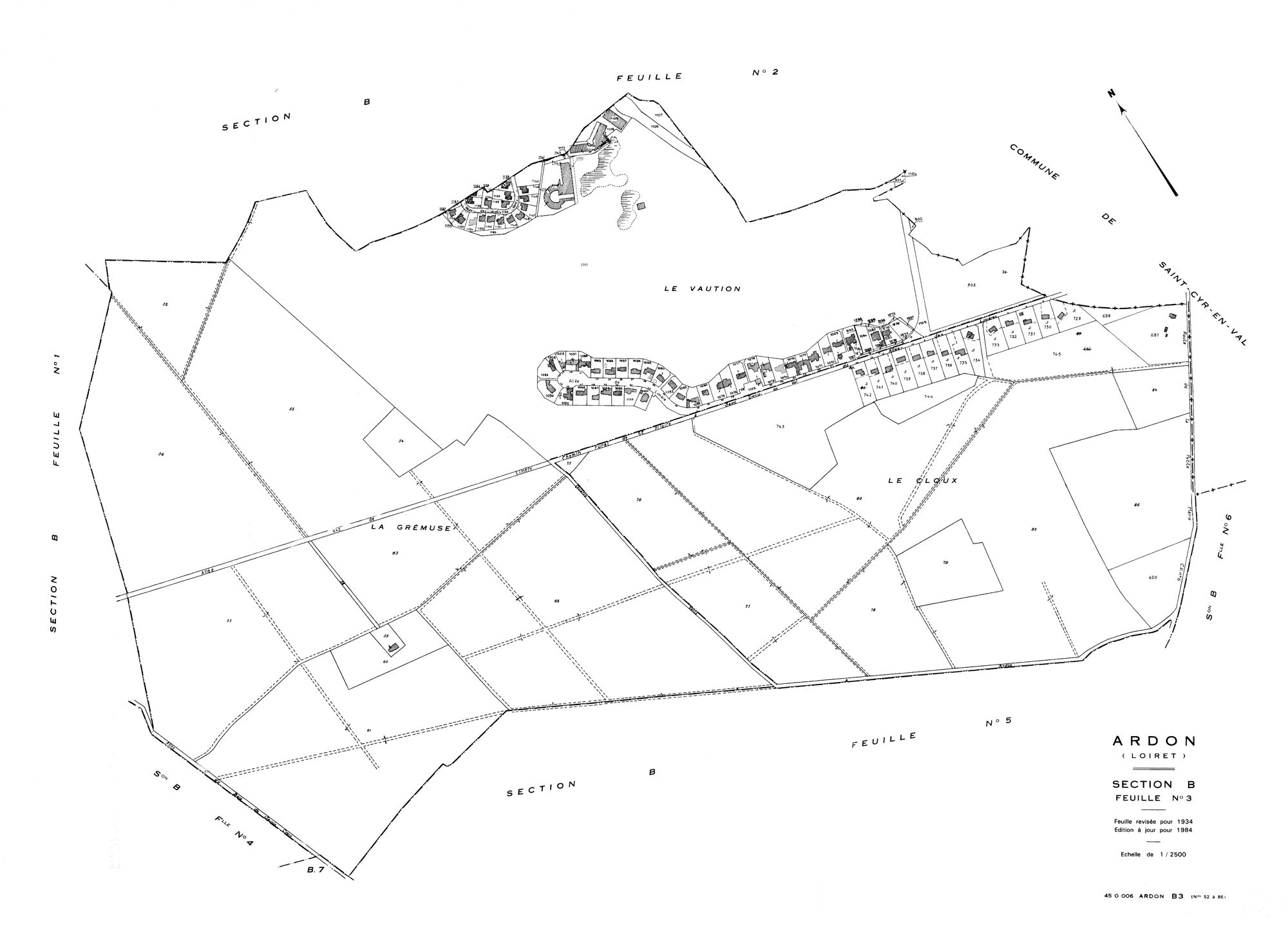Ardon - Sections