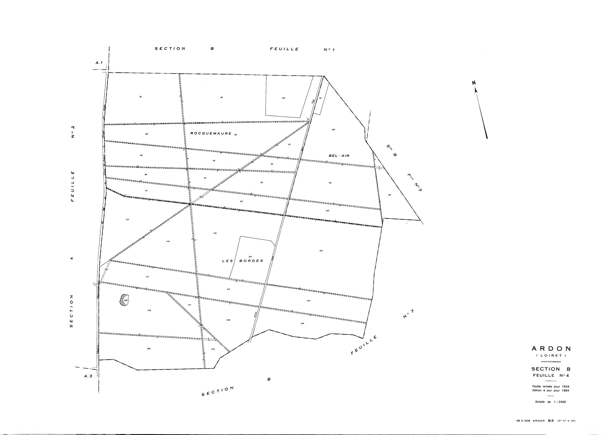 Ardon - Sections