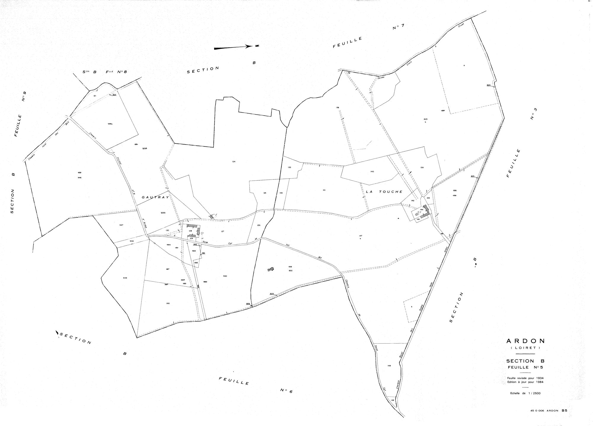 Ardon - Sections