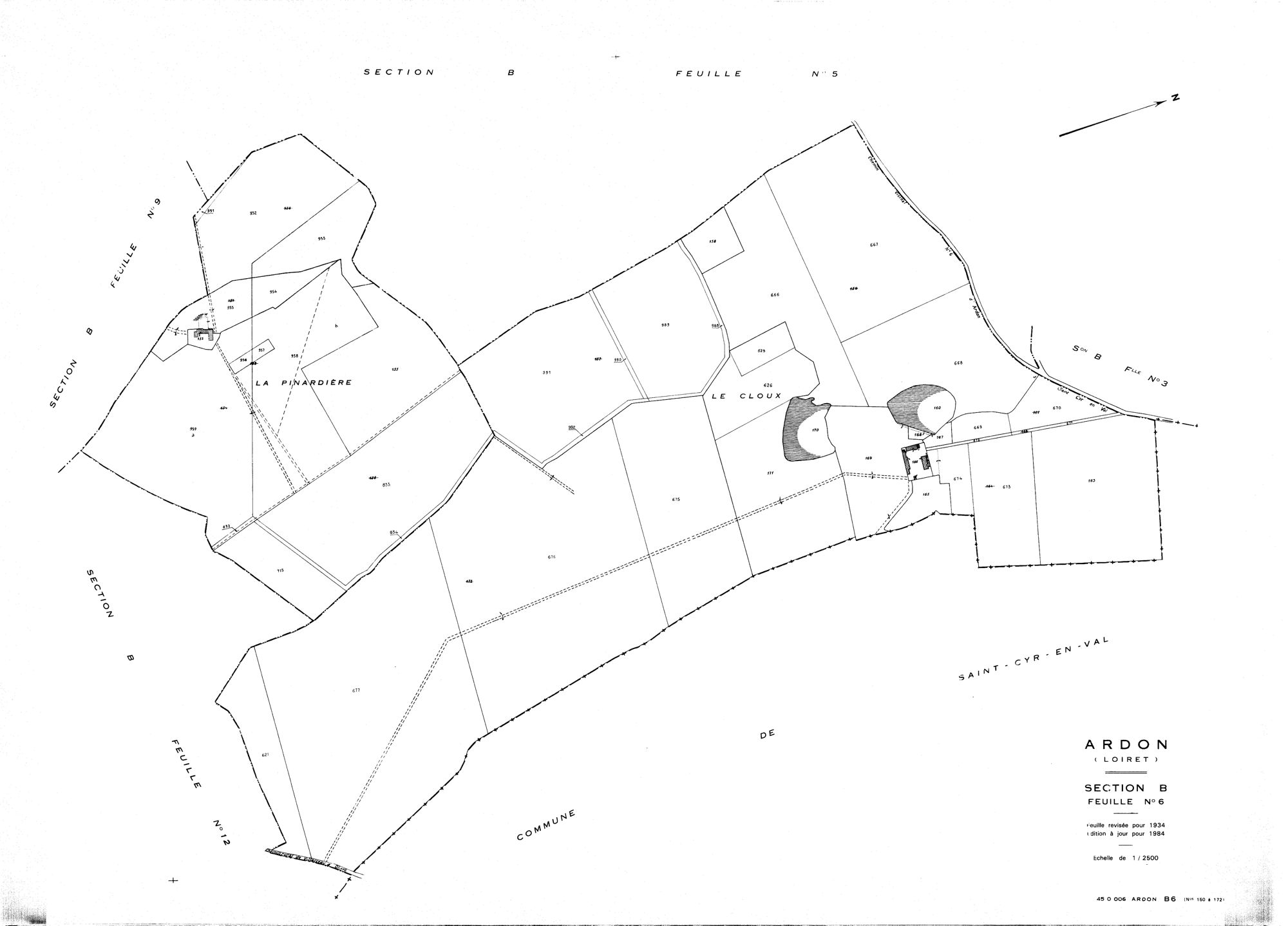 Ardon - Sections
