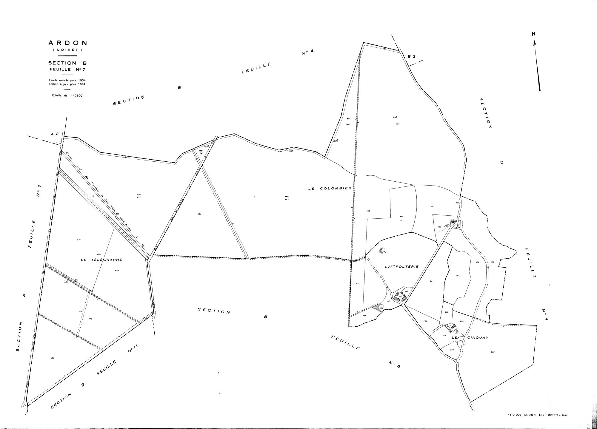 Ardon - Sections