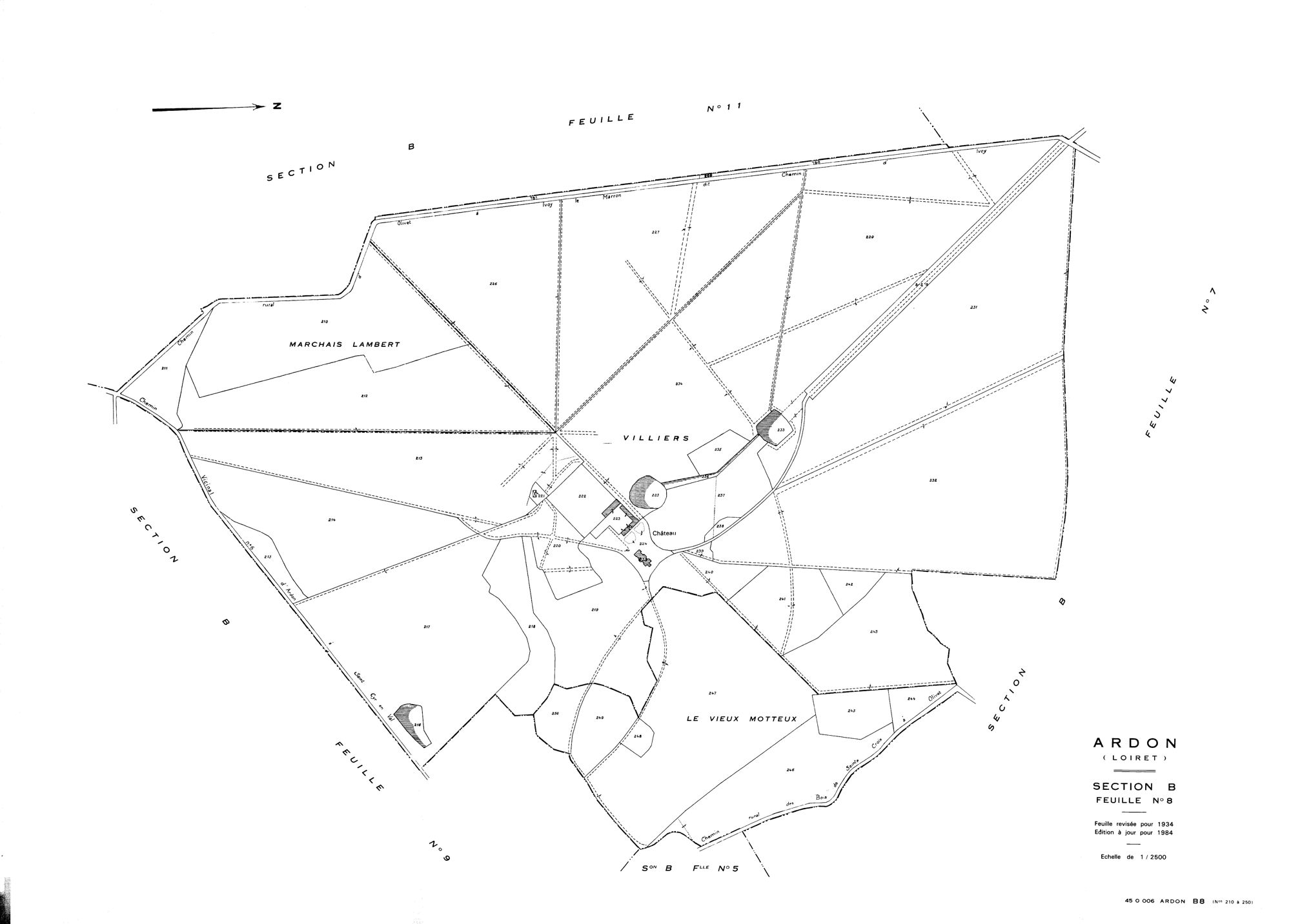 Ardon - Sections
