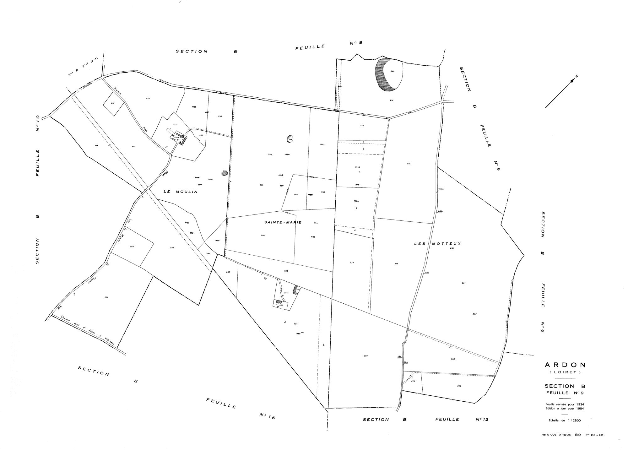 Ardon - Sections