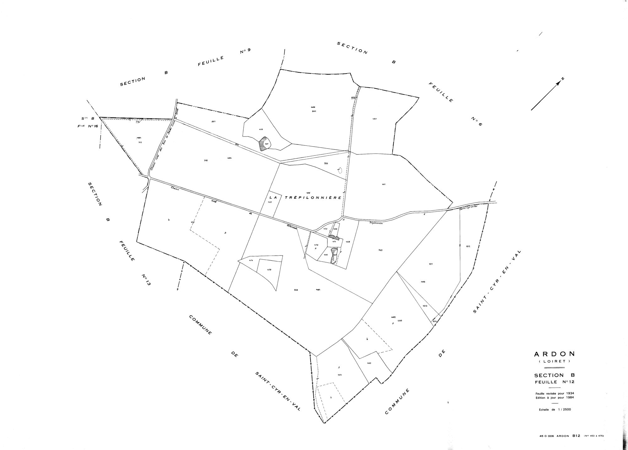 Ardon - Sections