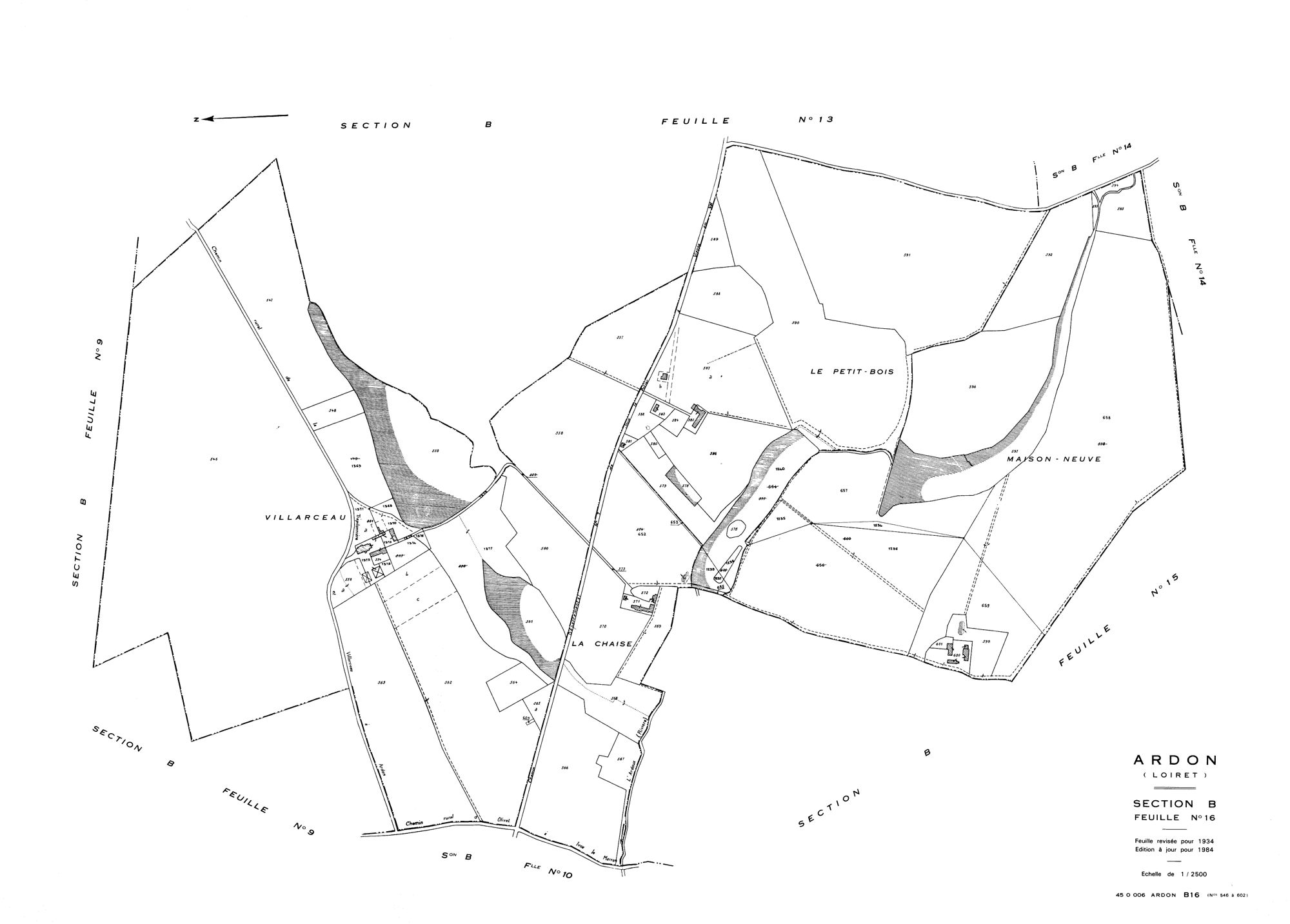 Ardon - Sections