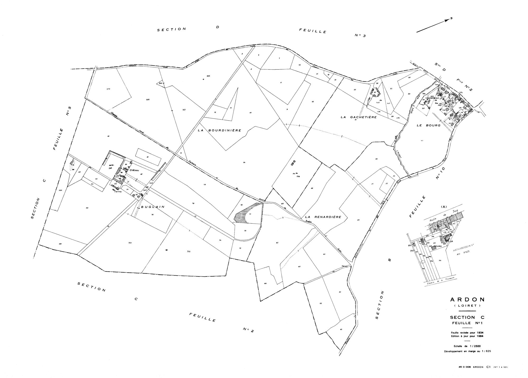 Ardon - Sections