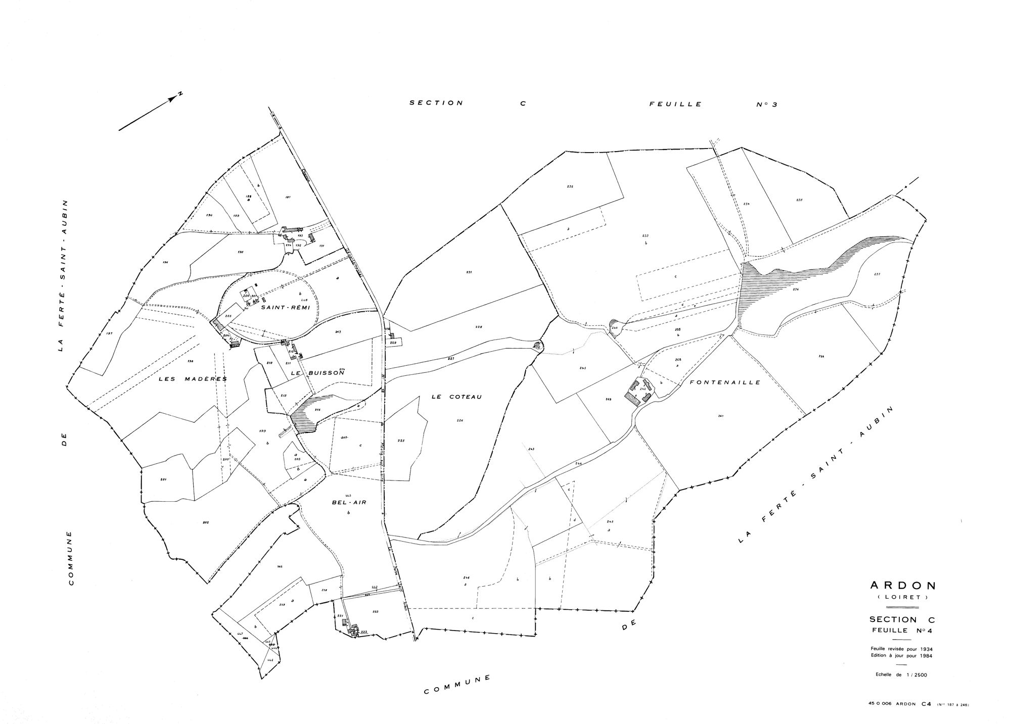 Ardon - Sections