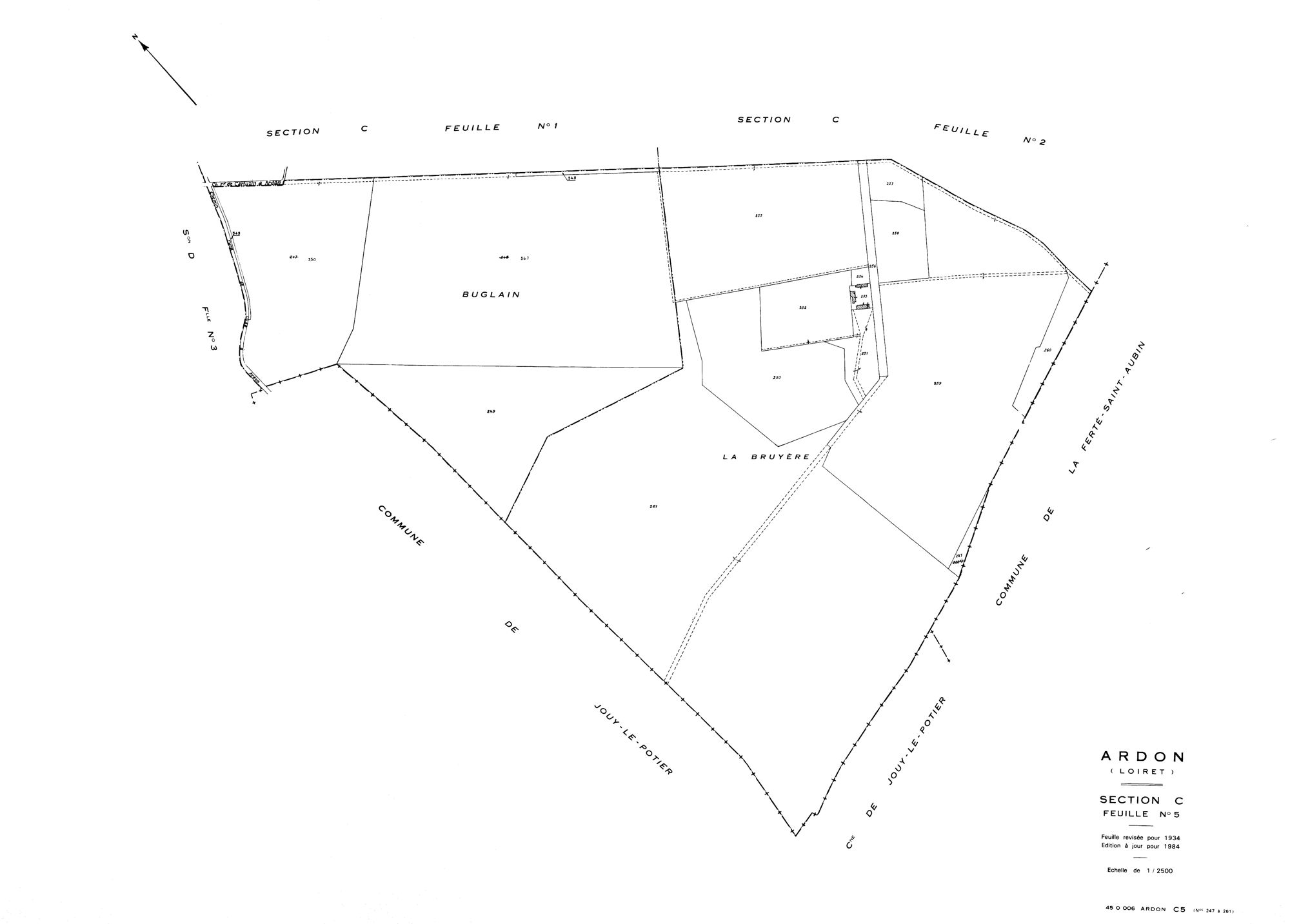 Ardon - Sections
