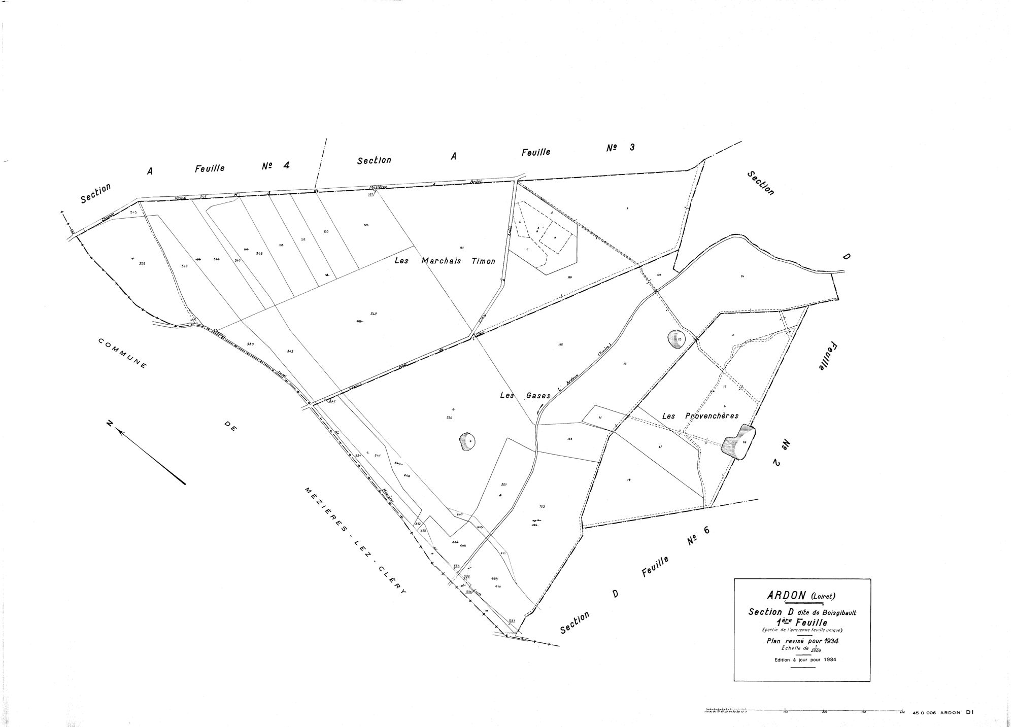 Ardon - Sections