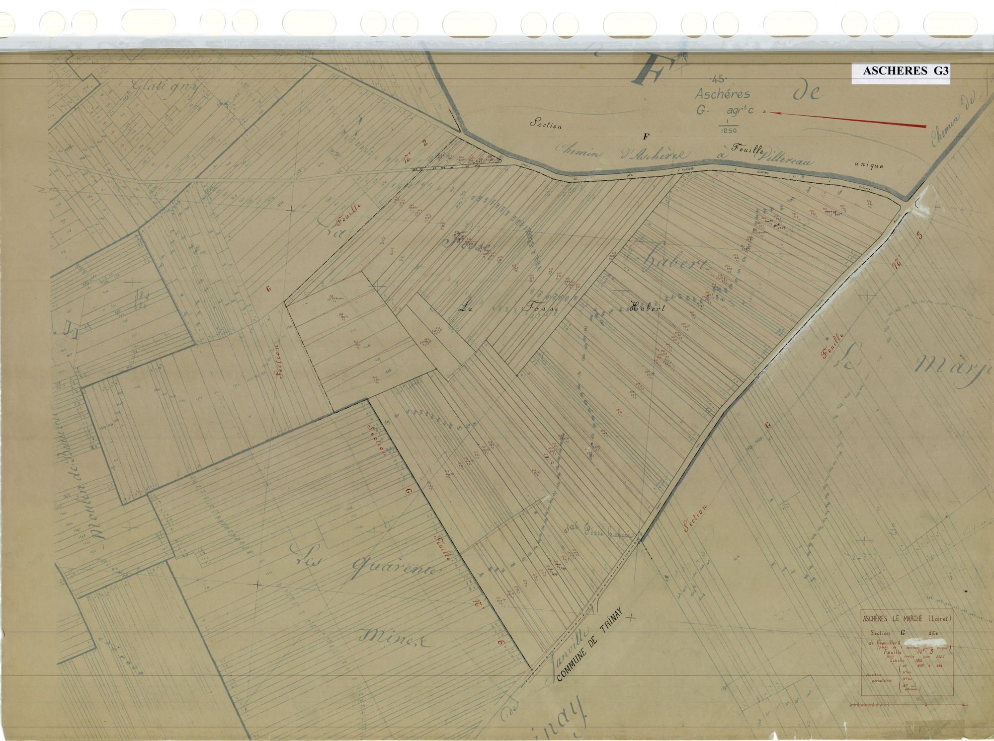 Aschères-le-Marché - Sections