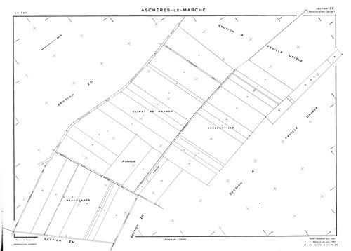 Aschères-le-Marché - Sections