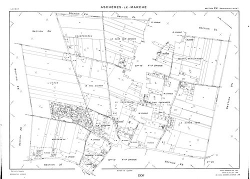 Aschères-le-Marché - Sections
