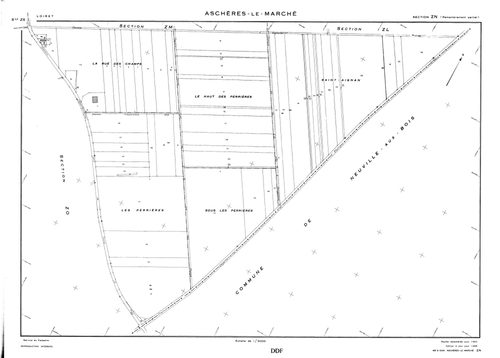 Aschères-le-Marché - Sections