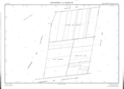 Aschères-le-Marché - Sections