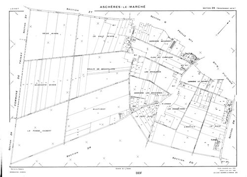 Aschères-le-Marché - Sections