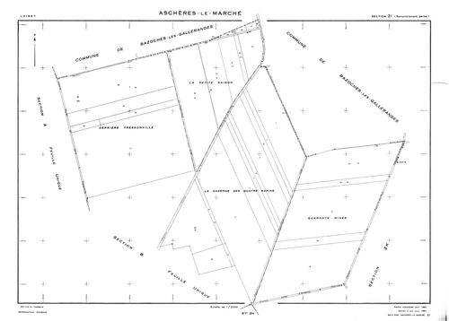 Aschères-le-Marché - Sections