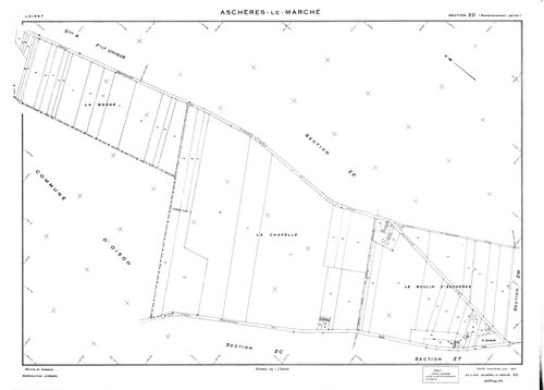 Aschères-le-Marché - Sections