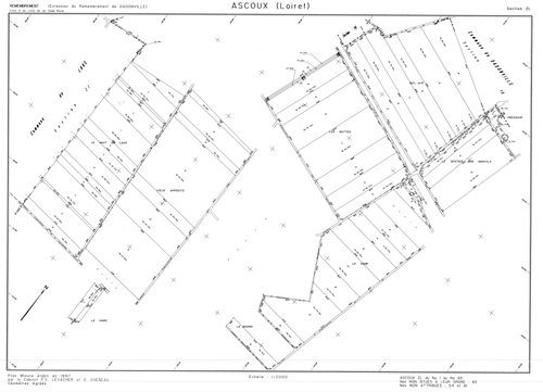 Ascoux - Sections