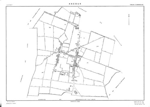 Ascoux - Tableau d'assemblage