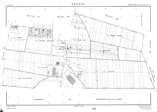 Ascoux - Sections