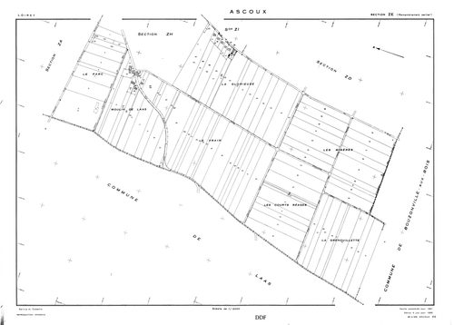 Ascoux - Sections