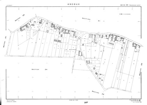 Ascoux - Sections