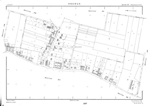 Ascoux - Sections