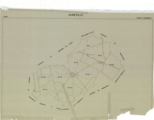 Audeville - Tableau d'assemblage