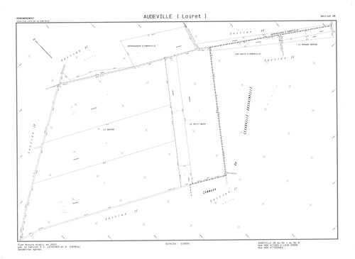 Audeville - Sections