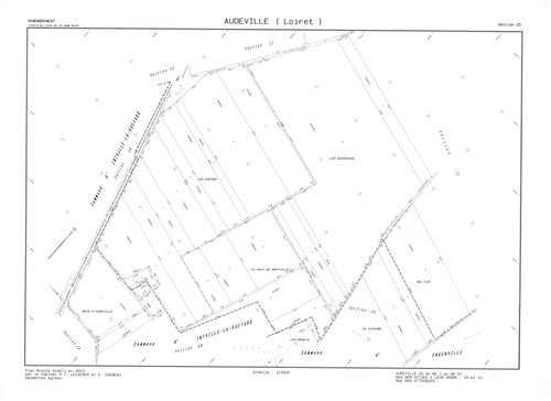 Audeville - Sections