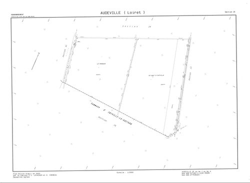 Audeville - Sections