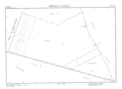 Audeville - Sections
