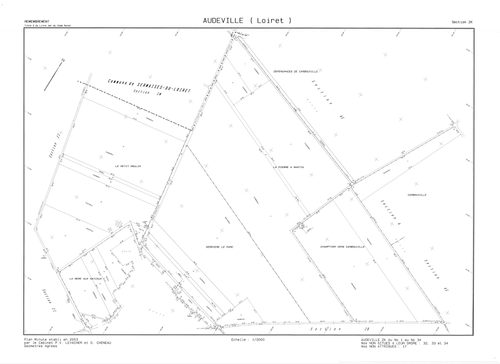 Audeville - Sections