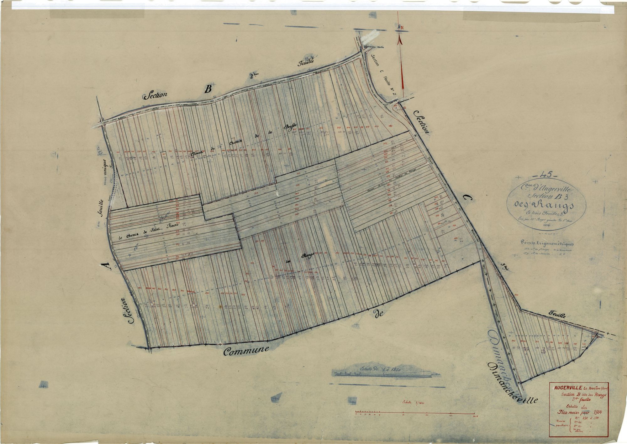Augerville-la-Rivière - Sections
