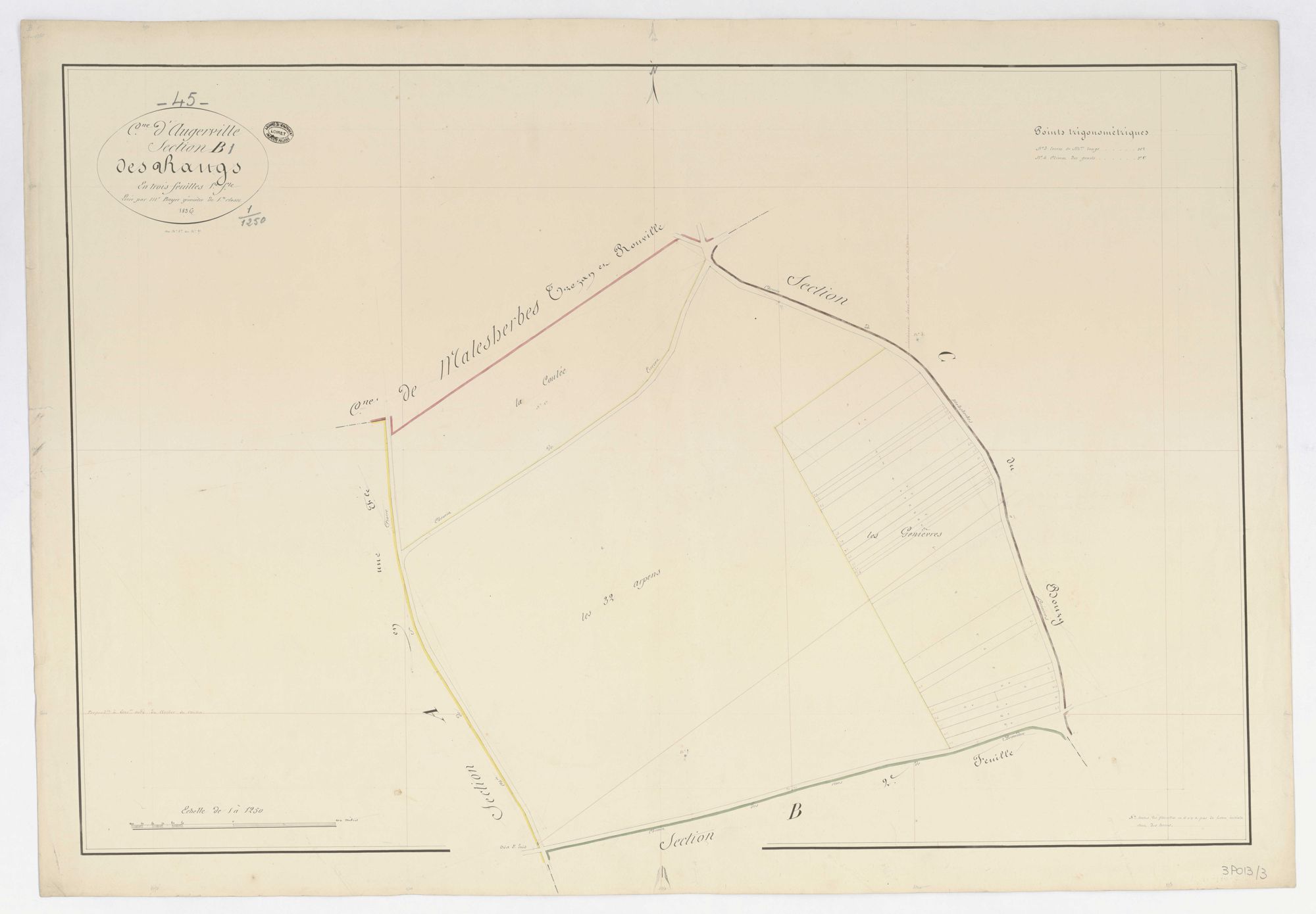 Augerville-la-Rivière - Sections