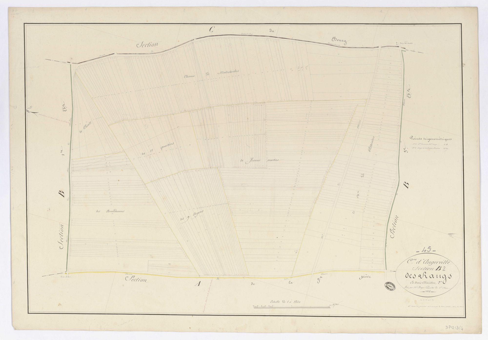 Augerville-la-Rivière - Sections